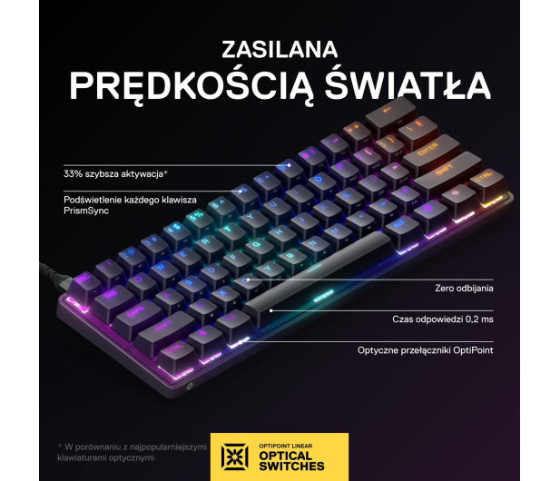 SteelSeries OUTLET - Apex 9 mini - 1483412 - zdjęcie 3